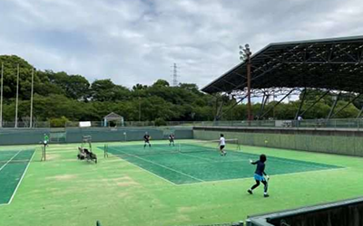 写真：試合風景