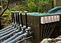 龍山やすらぎ水力発電所